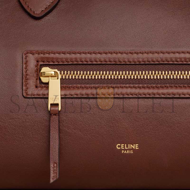 ce1i*e medium new lU*gage in s*pple shiny lambskin l100e3gw2.28bk (36*22*16cm)